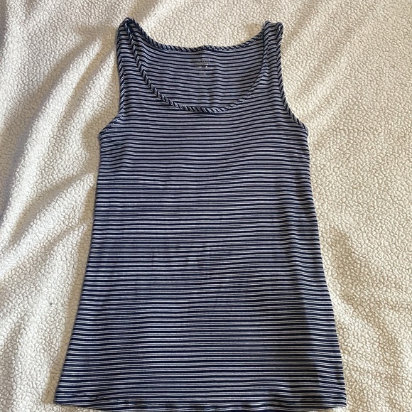 Striped  maternity tank top - Picture 1 of 7